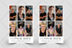 design professional comp card within 24 hours