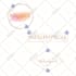 design eyelashes, nails and makeup watercolor signature logo