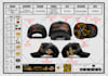 create custom hat trucker, snapback, cap, dad, etc tech pack