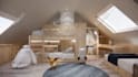 design and render kids bedroom