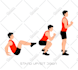 custom yoga pose and workout illustrations in vector style