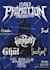 design grunge and raw gig posters for bands and events