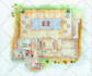 design a watercolor wedding map for save the date