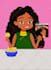 do children coloring book illustration ai or hand drawn