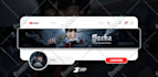 design a valorant banner or header and fortnite header