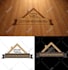 carpentry and modern and retro and woodworking logo design