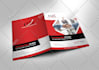 design a modern business presentation folder