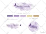 create an elegant high quality feminine watercolor logo