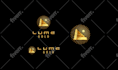 design geometric and polygonal logo with a low poly 3d effect