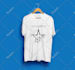 do elegant and creative text tee shirt design