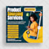 design premium quality instagram post facebook post ads