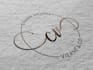 do a beautiful logo in watercolor and in handmade styles for your brand
