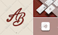 do awesome vintage retro hand drawn logo and full branding