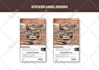 do unique packaging design, pouch bag, mylar bag, and product label design