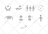 create unique and simple custom icon set