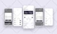 design modern mobile app UI UX and clickable prototype in figma