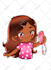 design kpop chibi cute kawaii for t shirt sticker for event