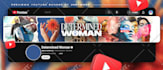 design awesome channel art for youtube banner