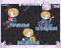 make custom chibi anime twitch overlay panels and emotes