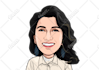 draw bobbleheads cute cartoon caricature