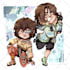 draw a character in cute chibi style