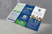 do creative trifold bifold brochure design