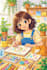 do hand drawn children storybook illustration no ai used