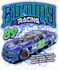 draw retro racing automotive tshirt design