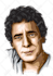 make a portrait painting illustration in vector art