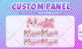 create cute twitch panels