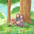 create  watercolor and digital illustrations