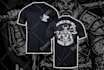 create distressed vintage t shirt design for clothing brand