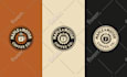 design premium vintage, retro, emblem logo