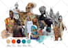 develop any mood boards with color story