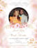design elegant wedding program book or invitation