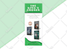 design a modern standee retractable banner or rollup banner