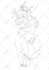 draw anime pfp art and character illustration for your oc