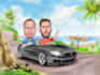 create superhero caricature for you