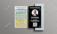 design clickable digital business card or physical card