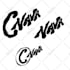 create custom font retro edgy y2k with groovy style