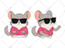 draw custom cute kawaii sticker designs, cartoon character or emoticons