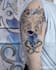 create a watercolor tattoo design