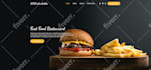 build a clean and modern HTML website fully responsive
