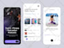 design mobile app ui ux design in figma