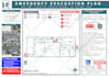 design fire exit and emergency evacuation plan, maps,diagram