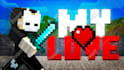 make a minecraft hypixel skyblock, pvp, or survival youtube thumbnail