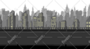 draw pixel art background and landscape