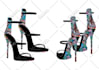 draw technical illustration for shoes or anything