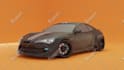 create 3d low poly cars