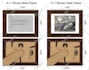 batch canvas frame mockup placement